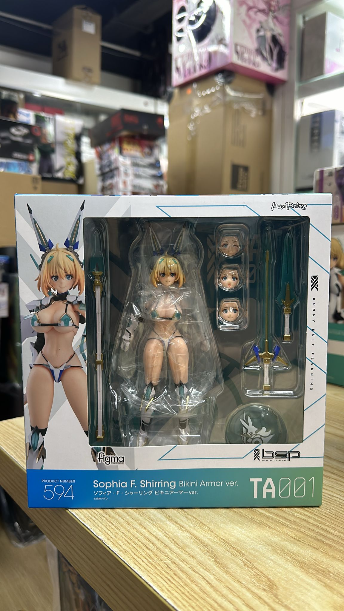 全新 Max Factory Figma 594 Sophia F Shirring Bikini Armor Ver Bunny Suit