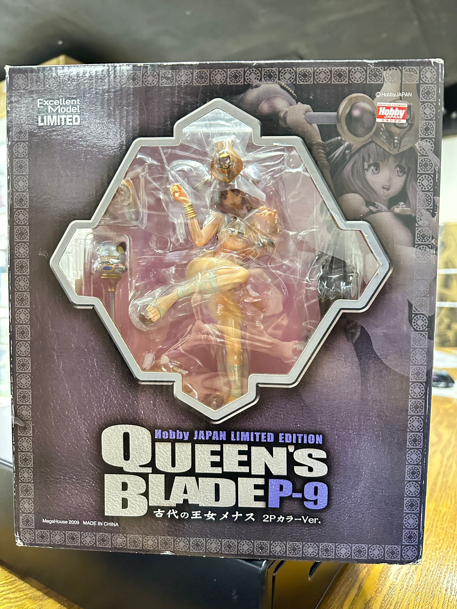開封品 Megahouse Hobby Japan Queens Queens Blade P 9 Menace 女王之刃 皇后之劍 Nibanme Toys 