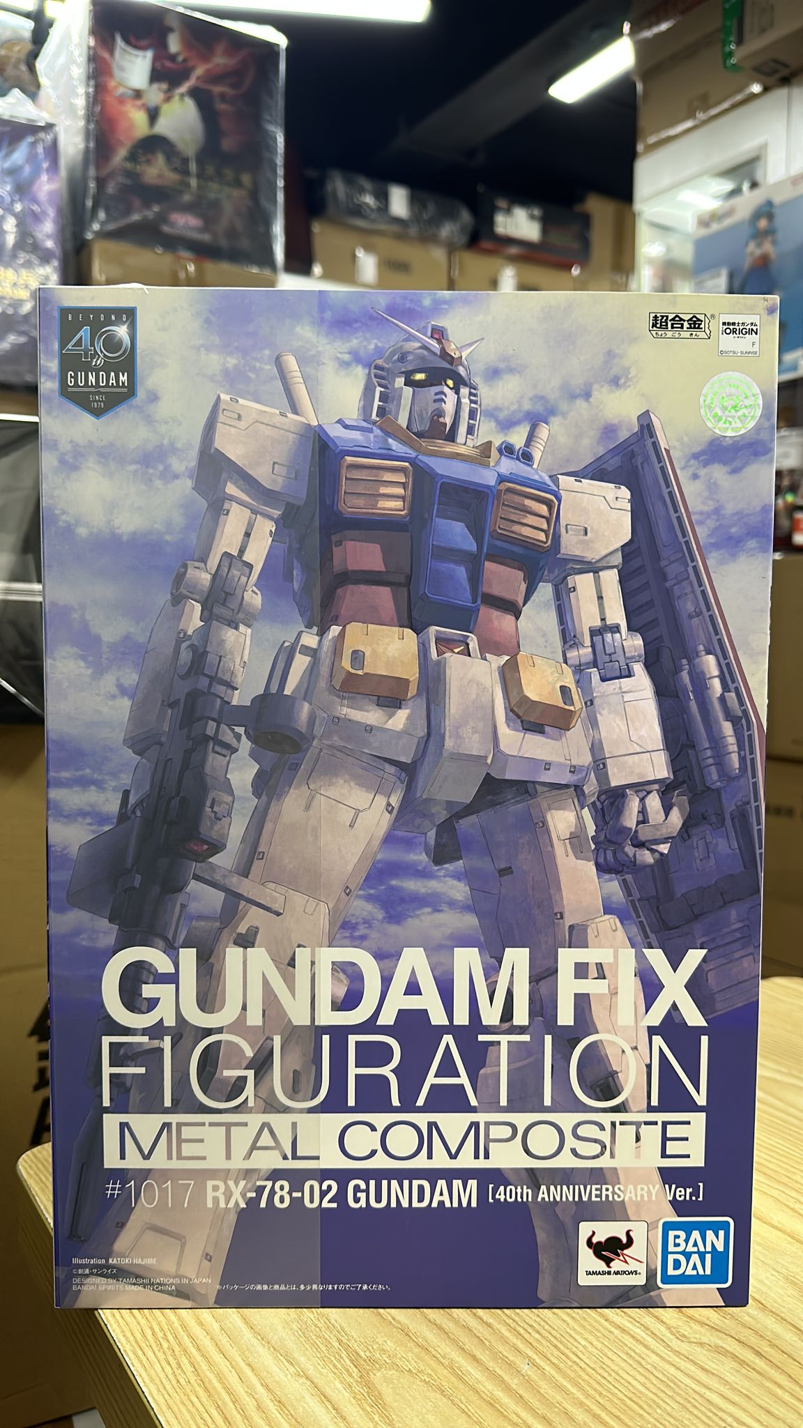 全新 Bandai Gundam Fix Figuration Metal Composite GFFMC 1017 RX-78-2 40Th  Anniversary Ver 元祖高達 高達 超合金