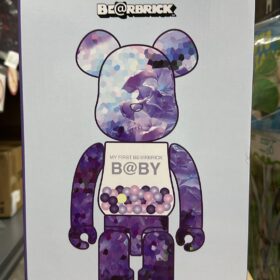 全新 Medicom Toy Bearbrick Be@rbrick 400% 100% My First Baby Macau 2023 澳門限定 紫千秋