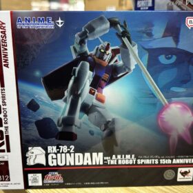 開封品 Bandai Robot Spirits 312 RX-78-2 Gundam 15 Th Anniversary Robot魂 機動戰士 高達 光束矛 細流星槌