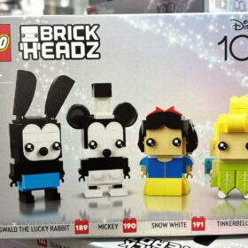 Lego 40622 Brickheadz Disney 100Th Celebration Oswald Lucky Rabbit Mickey Sonw White Tinkrbell