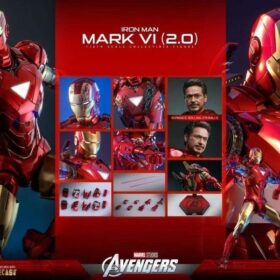 Hottoys MMS687 Ironman Mark 6 MK6 2.0 Avengers