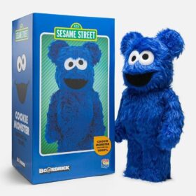 Medicom Toy Bearbrick Be@rbrick 1000% Cookie Monster Costume Ver