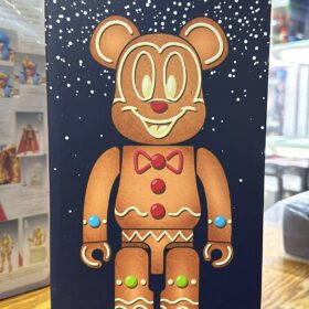 Medicom Toy Bearbrick Be@rbrick 400% Gingerbread Mickey Christmas Love