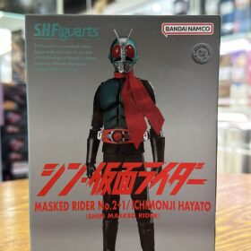 開封品 Bandai S.H.Figuarts Shf Shin Masked Rider No 2+1 Ichimonji Hayato 第2+1號 一文字隼人 幪面超人 新幪面超人