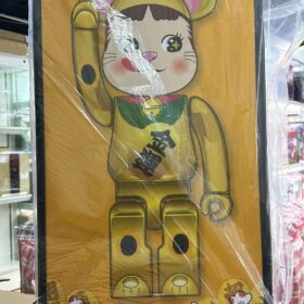 開封品 Medicom Toy Bearbrick Be@rbrick 1000% Milky 牛奶妹 不二家 金運 招財貓