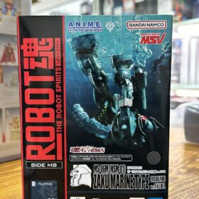 Bandai Robot Spirits MS-06M MSM-01 Zaku Marine Type Red Dolphin