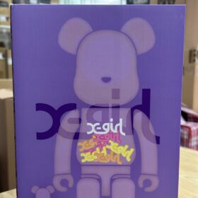 Medicom Toy Bearbrick Be@rbrick 400% 100% X-Girl X Girl