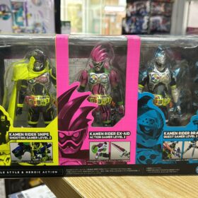 Bandai S.H.Figuarts Shf Kamen Rider EX-Aid Mighty Action Beginning Set