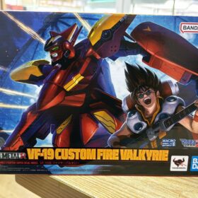 Bandai Hi-Metal R Macross VF-19 Custom Fire Valkyrie Variablr Fighter Super Real Model