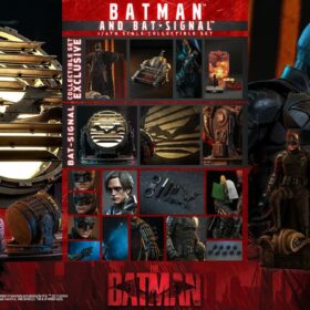 Hottoys MMS641 Batman And Bat Signal Set