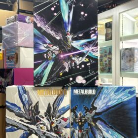 Bandai Metal Build Strike Freedom Gundam Wing Of Light Soul Blue Option Set