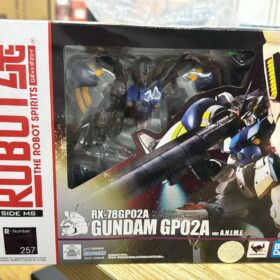 Bandai Robot 257 Spirits RX-78 GP02A Gundam Ver Anime Robot魂