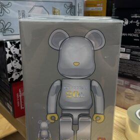 Medicom Toy Bearbrick Be@rbrick 400% 100% 20Th Anniversary Deep Chrome