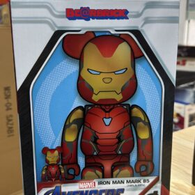 Medicom Toy Bearbrick Be@rbrick 400% 100% Ironman Mark 85 MK 85 Avengers Endgame