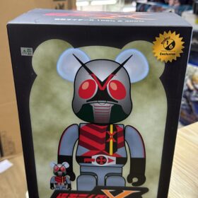 全新 Medicom Toy Bearbrick Be@rbrick 400% 100% Kamen Rider X 幪面超人 仮面超人