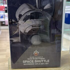 Medicom Toy Bearbrick Be@rbrick 400% 100% Space Shuttle Nasa