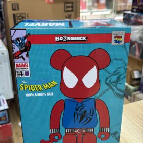 Medicom Toy Bearbrick Be@rbrick 400% 100% The Amazing Spiderman