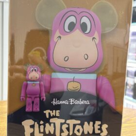 Medicom Toy Bearbrick Be@rbrick 400% 100% The Flintstones Dino Hanna Barbera