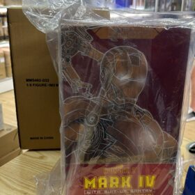 Hottoys MMS462 Ironman Mark 4 MK 4 Gantry+ SUFACE MAIL SHIPPING TO BELGIUM