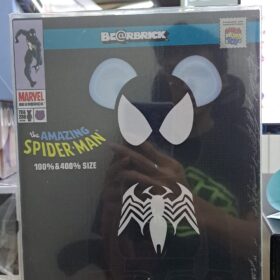 Medicom Toy Bearbrick Be@rbrick 400% Black Spiderman Spider Man Black Costume Venom