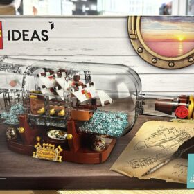 全新 盒殘 Lego 21313 Ship in a Bottle Ideas 創意船瓶裝積木