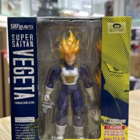 Bandai S.H.Figuarts Shf Super Saiyan Vegeta Premium Color Edition Dragon Ball Dragonball