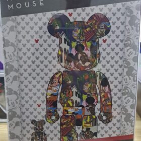 Medicom Toy Bearbrick Be@rbrick 400% 100% Mickey Mouse x Keiichi Tanaami