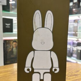 全新 Medicom Toy Bearbrick Be@rbrick 400% Rabbrick Chrome Gold 1/6 Project