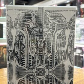 Medicom Toy Bearbrick Be@rbrick 400% 100% H.R Giger White Chrome Ver