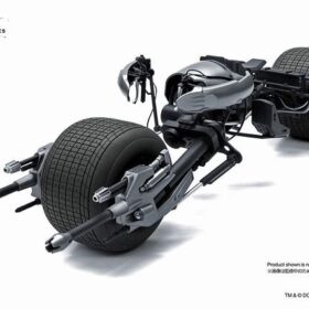 Hottoys MMS177 The Dark Knight Rises Batman Batpod