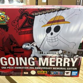 全新 Bandai Chogokin Going Merry 20Th Anniversary Memorial Edition One Piece 超合金 黃金梅利號 梅利號 海賊王 20週年 珍珠色