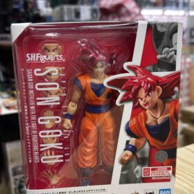 Bandai S.H.Figuarts Shf Son Goku Saiyan God Instilled With The Light Of Righteous Hearts Dragon Ball DragonBall