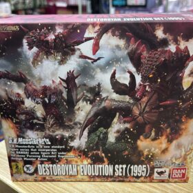 開封品 Bandai S.H.MonsterArts SHM Destoroyah Evolution Set 1995 紅蓮 哥斯拉 戴斯特洛伊亞 幼體