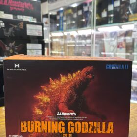 開封品 Bandai S.H.MonsterArts SHM Godzilla 2019 Burning 哥斯拉 紅蓮