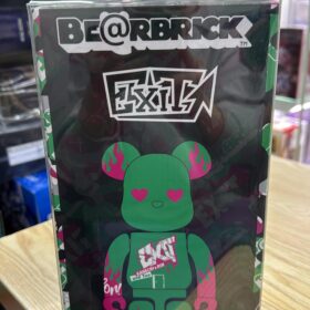 全新 Medicom Toy Bearbrick Be@rbrick 400% Exit 粉綠