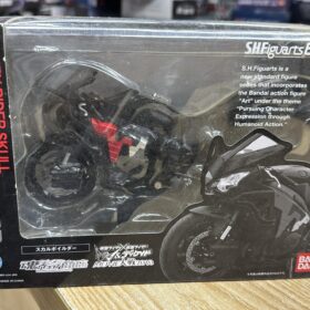 開封品 Bandai S.H.Figuarts Shf Kamen Rider Skull Boilder 幪面超人 電單車