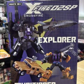 全新 Xfire Transformers 02sp Crossfire Explorer Munitioner 變形金剛 戰鬥派