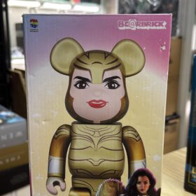 Medicom Toy Bearbrick Be@rbrick 400% Wonder Woman Golden Armor Ver DC