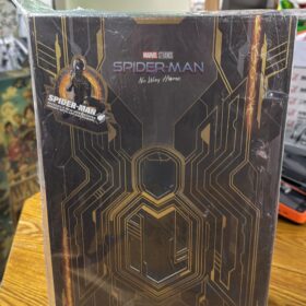 Hottoys MMS604 Spiderman Spider-Man Black Gold Suit No Way Home