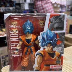 開封品 Bandai S.H.Figuarts Shf Super Saiyan God Super Saiyan Son Goku Son Gokou Dragon Ball Dragonball 龍珠 藍髮悟空 孫悟空