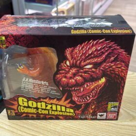 開封品 Bandai S.H.MonsterArts SHM Godzilla Comic Con Explosion 哥斯拉 烈炎火焰透明紅 紅蓮 聖地牙哥 動漫展