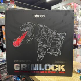 開封品 普通話口令 Robosen Grimlock Transformers G1 Steel Lock Flagship Robot Overseas version 變形金剛 鋼鎖