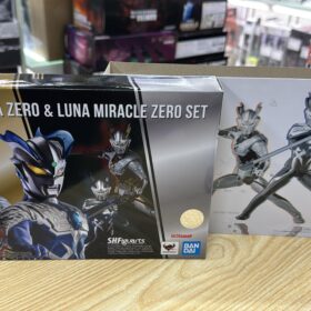 開封品 Bandai S.H.Figuarts Shf Ultraman Zero Strong Corona Zero Luna Miracle Zero Set 日冕強力型態 月神奇蹟型態