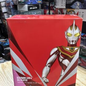 Bandai Ultra Act Ultraact Ultraman Gaia & XIG Fighter