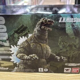 開封品 Bandai S.H.MonsterArts SHM Godzilla Ohrai Noriyoshi Poster Ver 哥斯拉 生頼範義