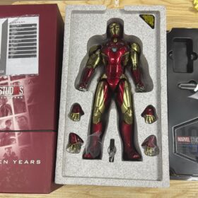 開封品 缺面吸索 Hottoys MMS489 Mark46 Ironman Concept Art Version 鋼鐵人 概念藝術版