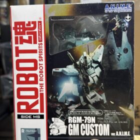 開封品 腳joint老化 Bandai Robot Spirits 273 RGM-79N GM Custom Ver Robot魂 高達 機動戰士