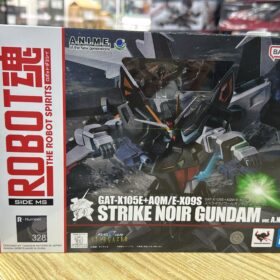 Bandai Spirits Robot 328 The Robot Spirits SIDE MS Mobile Suit Gundam Seed Strike Noir Gundam Ver